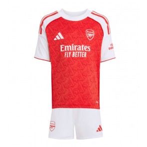Arsenal Hjemmebanetrøje Børn 2025-26 Kortærmet (+ Korte bukser)